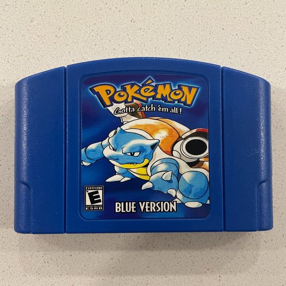 Other - Pokemon Blue (NINTENDO 64 N64) Game Cart
